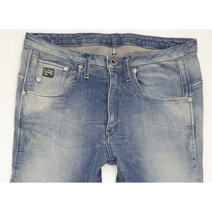 G-Star Arc 3D Women Blue Tapered Loose Stretch Jeans W25 L32