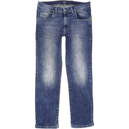 Pioneer Rando Men Blue Straight Regular Stretch Jeans W34 L30