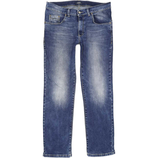 Pioneer Rando Men Blue Straight Regular Stretch Jeans W34 L30