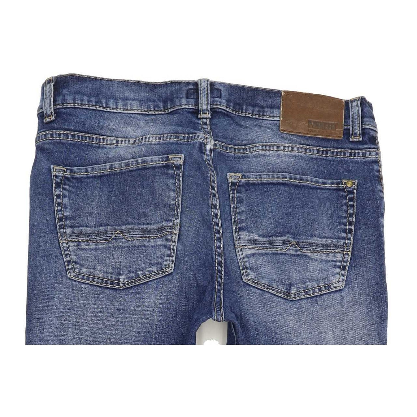 Pioneer Rando Men Blue Straight Regular Stretch Jeans W34 L30