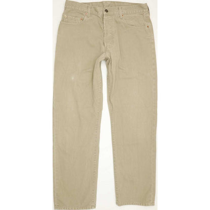 Levi's 517 Men Beige Straight Regular Jeans W35 L29