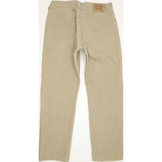 Levi's 517 Men Beige Straight Regular Jeans W35 L29