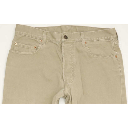 Levi's 517 Men Beige Straight Regular Jeans W35 L29