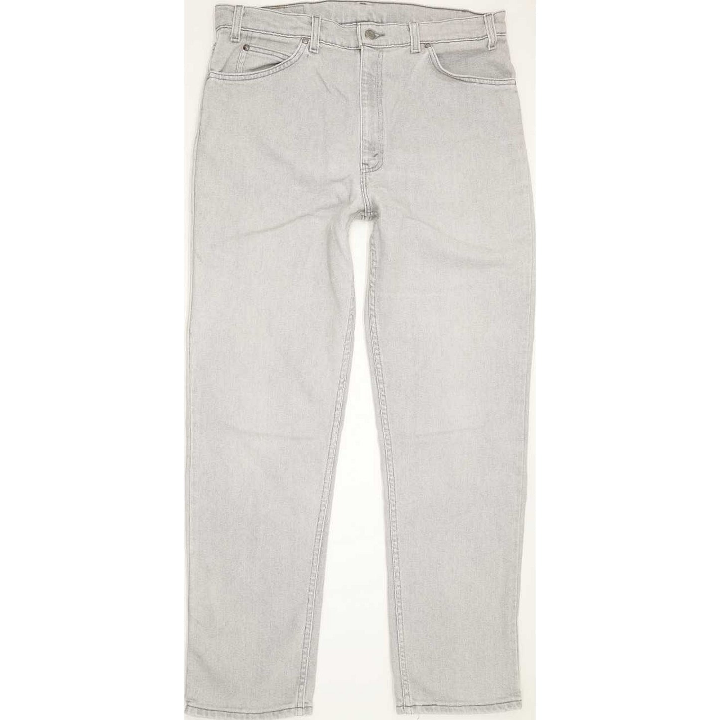 Levi's 540 Flex Made in USA Grey Straight Relaxed Stretch Jeans High Waisted W36 L32