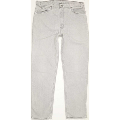 Levi's 540 Flex Made in USA Grey Straight Relaxed Stretch Jeans High Waisted W36 L32