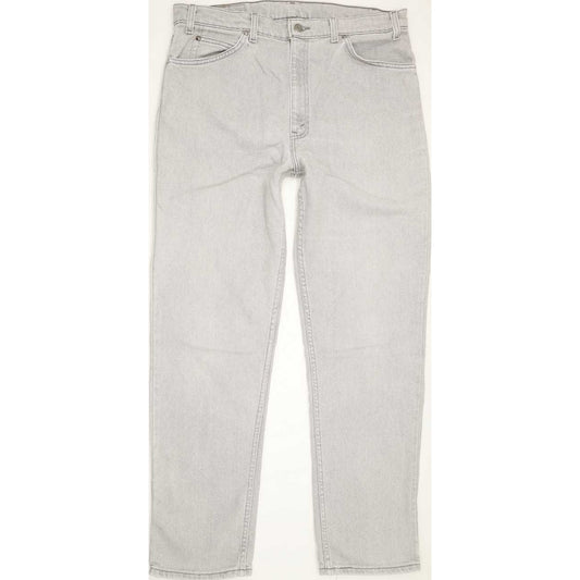Levi's 540 Flex Made in USA Grey Straight Relaxed Stretch Jeans High Waisted W36 L32