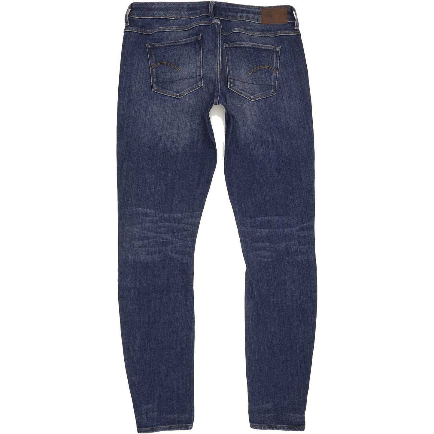 G-Star 3301 Deconst Low Women Blue Skinny Slim Stretch Jeans W31 L32