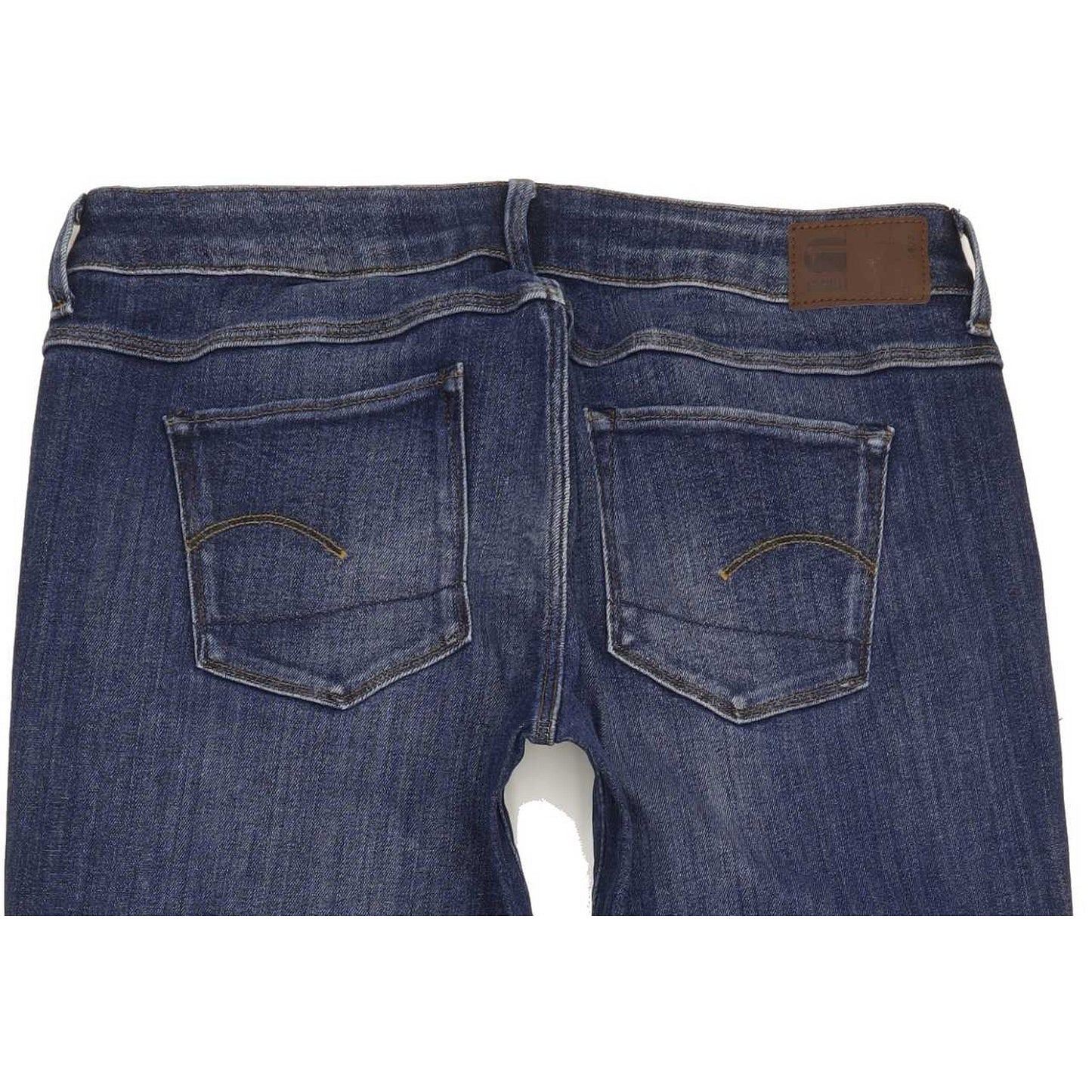 G-Star 3301 Deconst Low Women Blue Skinny Slim Stretch Jeans W31 L32