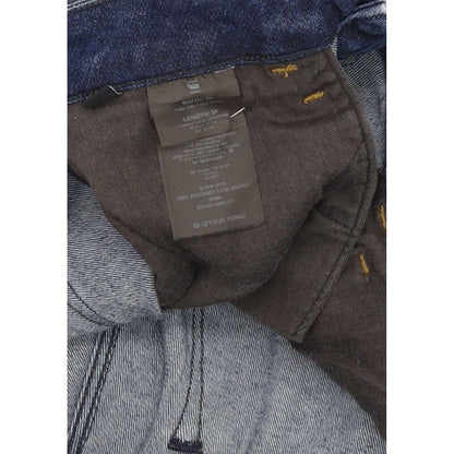 G-Star 3301 Deconst Low Women Blue Skinny Slim Stretch Jeans W31 L32