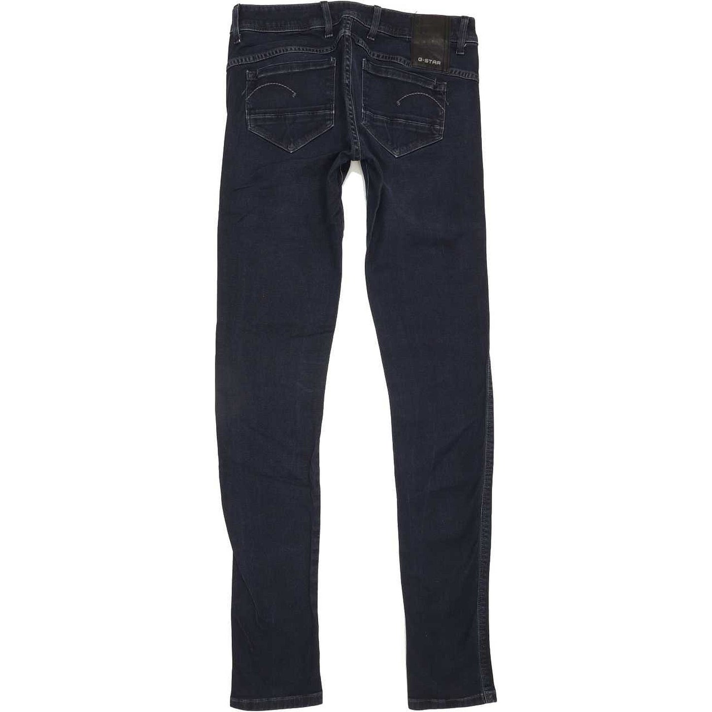 G-Star Refender Women Blue Skinny Slim Stretch Jeans W28 L34