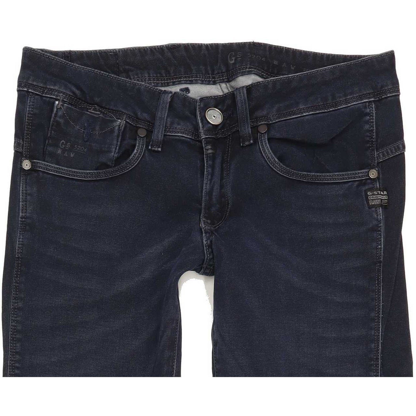 G-Star Refender Women Blue Skinny Slim Stretch Jeans W28 L34