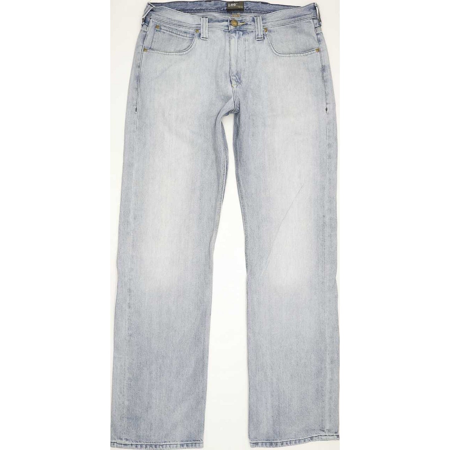 Lee Kent Men Blue Straight Regular Jeans W34 L34