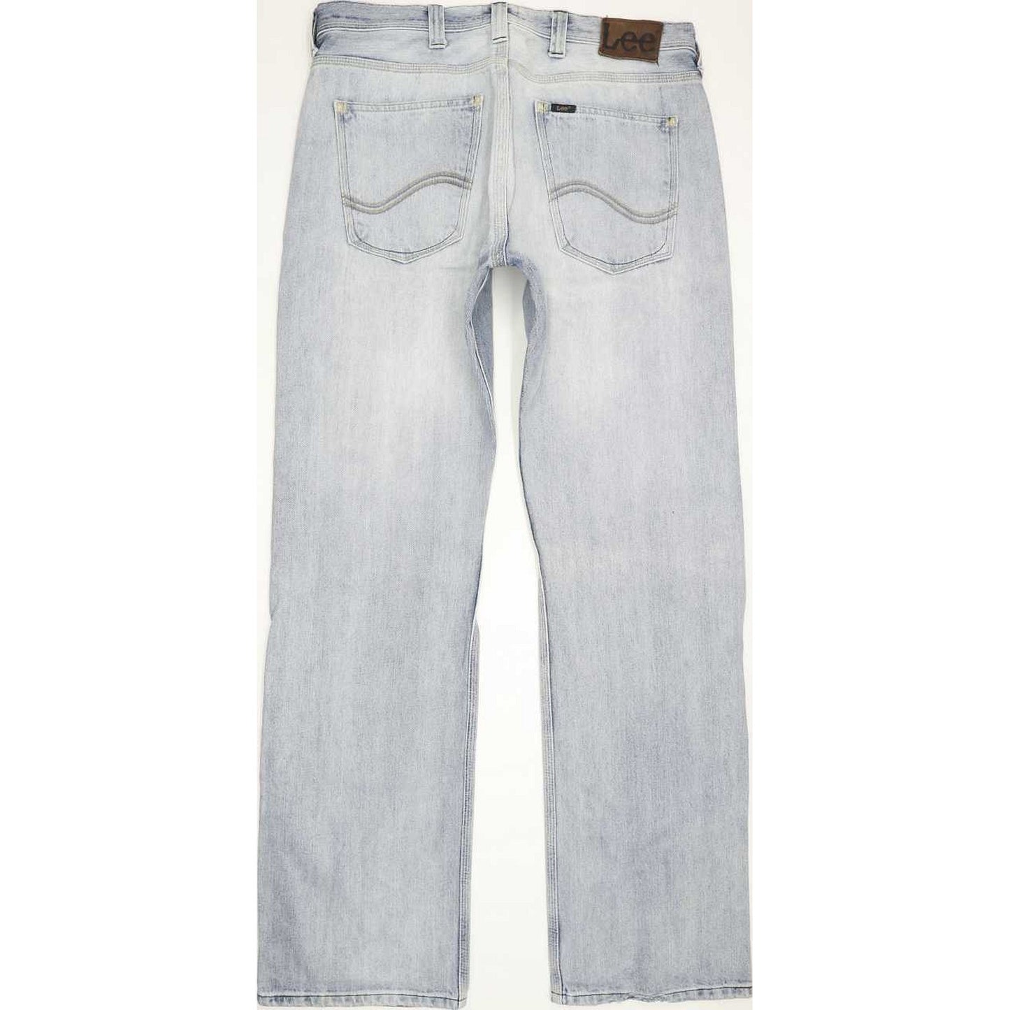 Lee Kent Men Blue Straight Regular Jeans W34 L34