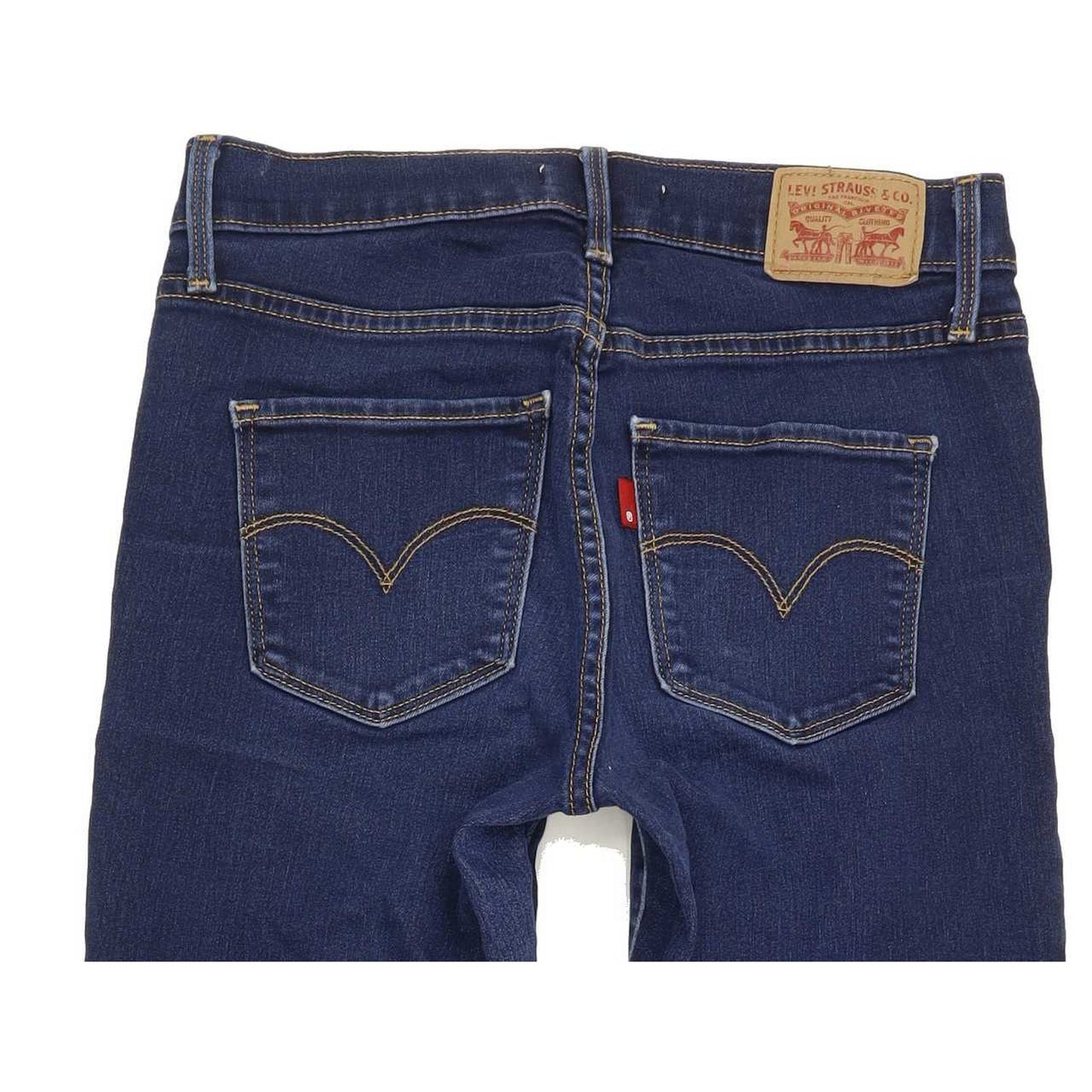 Levi's 314 Shaping Women Blue Straight Slim Stretch Jeans W26 L27