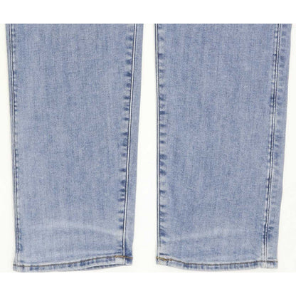 G-Star Q-Staq Men Blue Straight Slim Stretch Jeans W30 L32