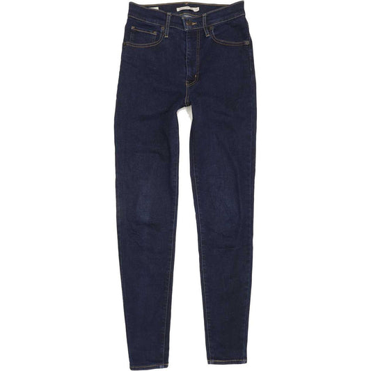 Levi's Mile High Rise Women Blue Skinny Stretch Jeans W27 L29