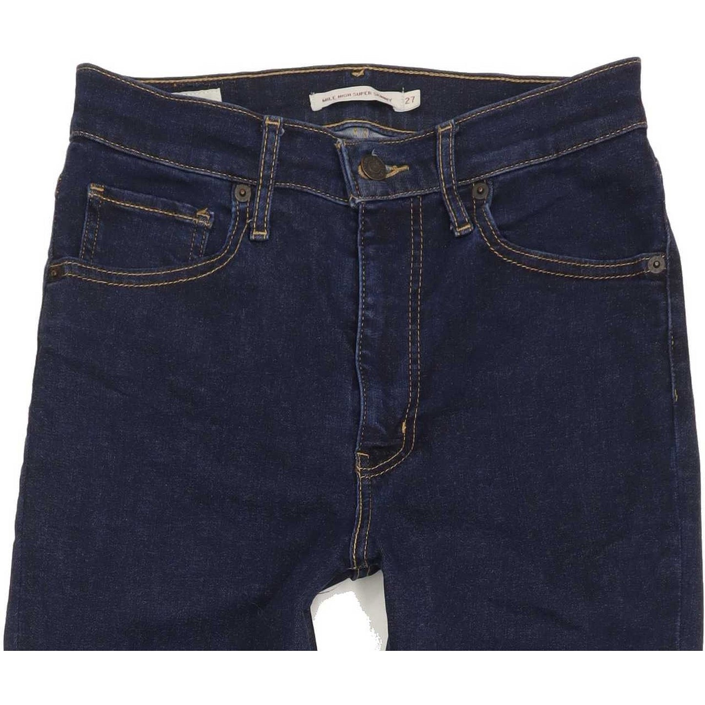 Levi's Mile High Rise Women Blue Skinny Stretch Jeans W27 L29