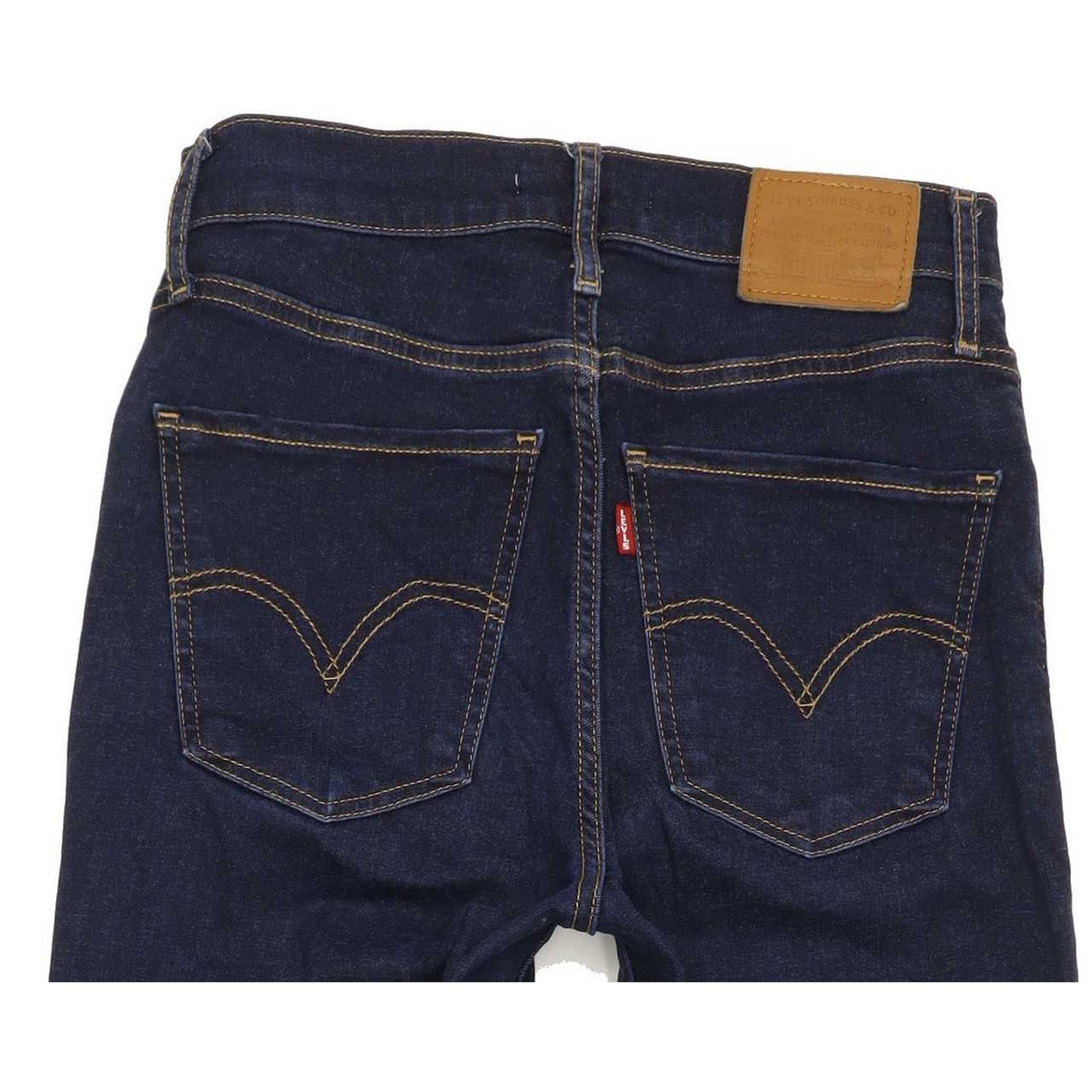 Levi's Mile High Rise Women Blue Skinny Stretch Jeans W27 L29