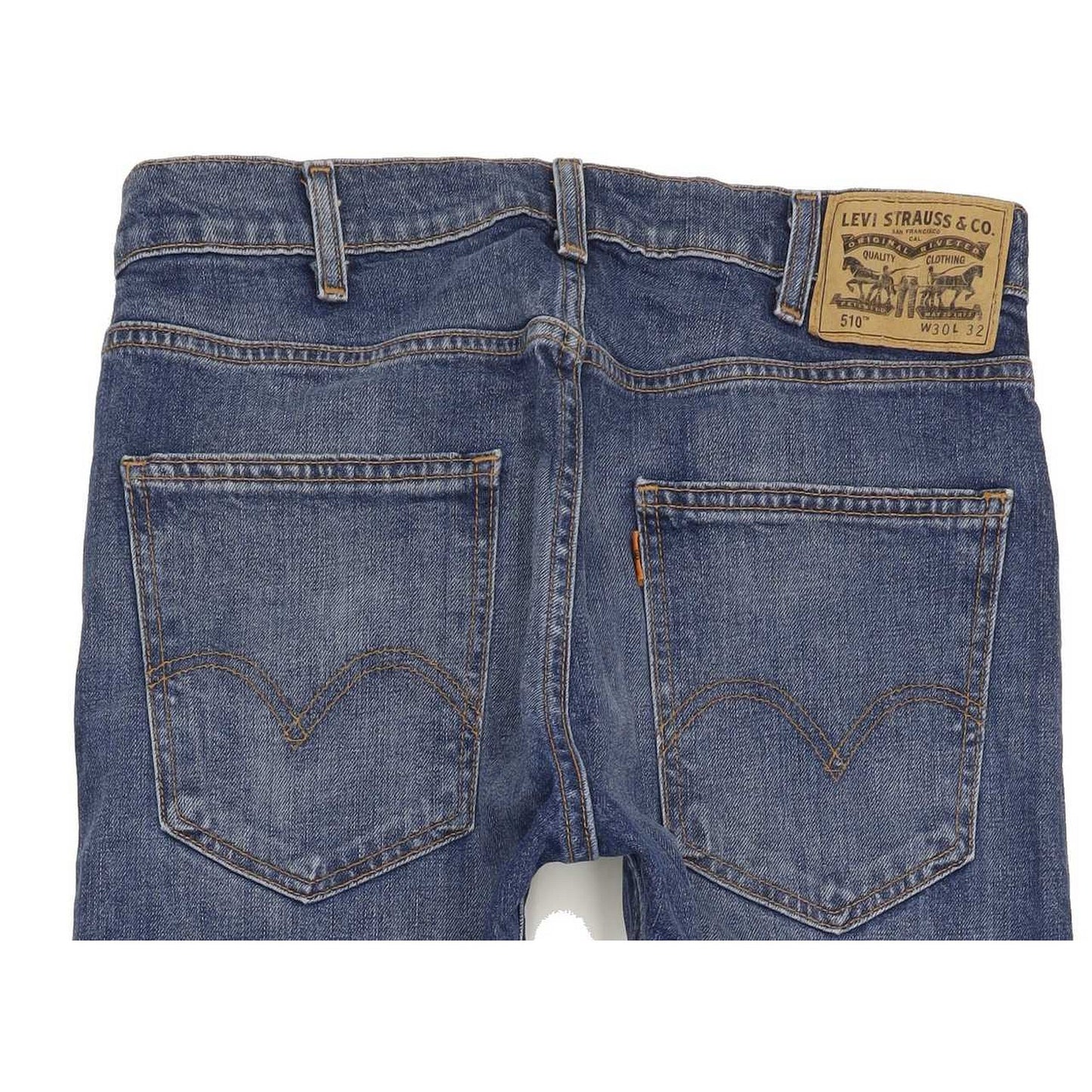 Levi's 510 Men Blue Skinny Slim Stretch Jeans W30 L32