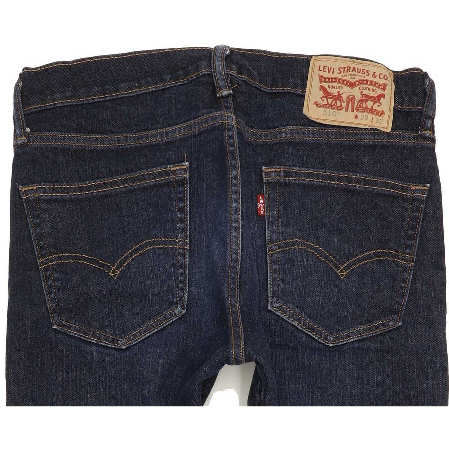 Levi's 510 Men Blue Skinny Slim Stretch Jeans W29 L29