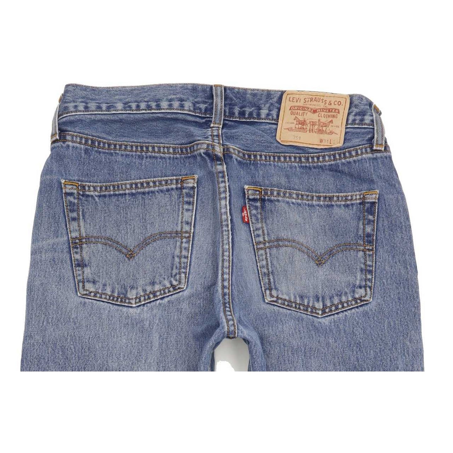 Levi's 751 Men Blue Straight Regular Jeans W31 L33