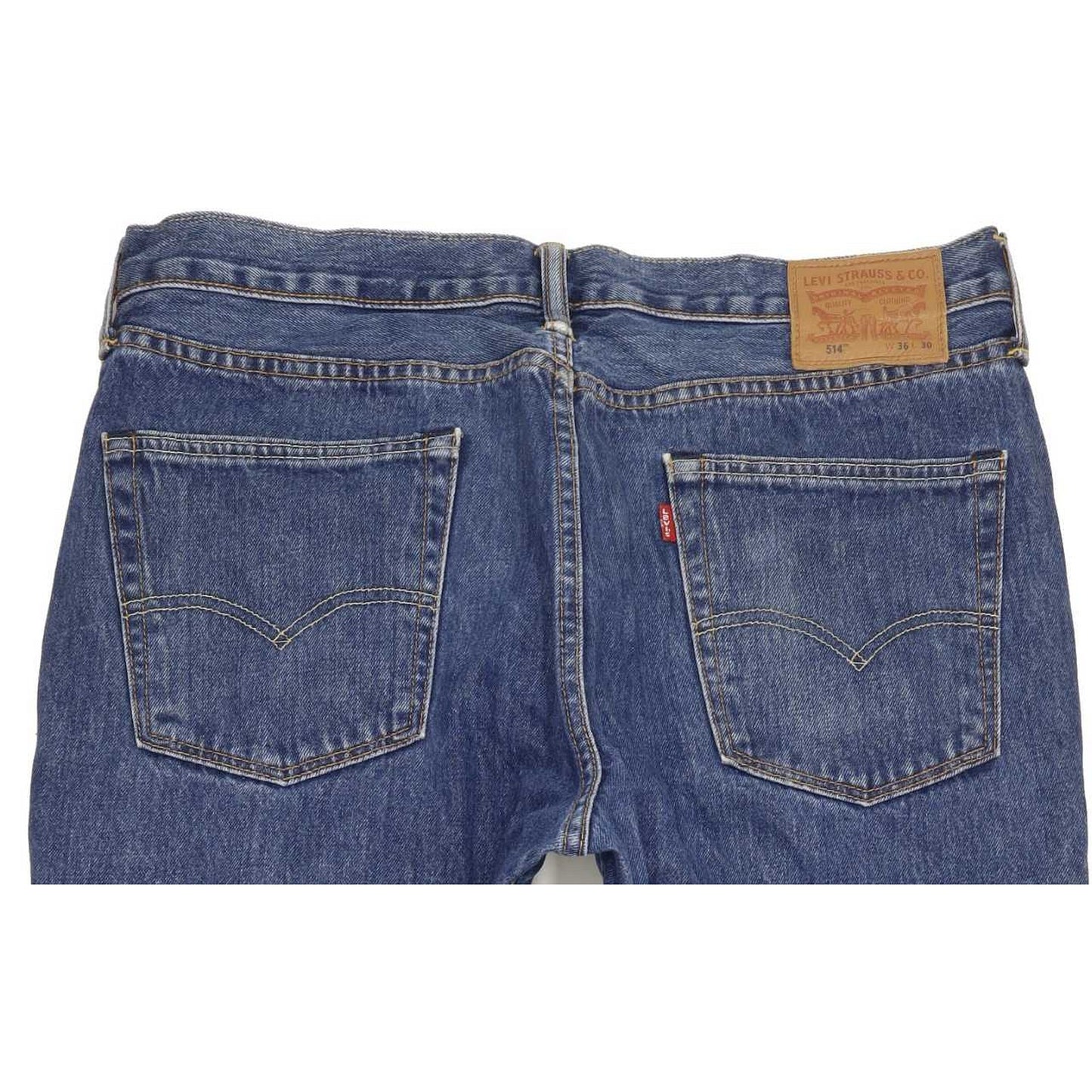 Levi's 514 Men Blue Straight Slim Jeans W36 L29