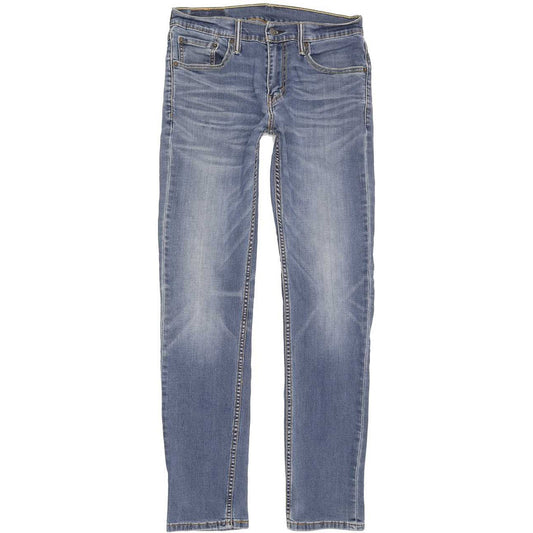 Levi's 511 Men Blue Straight Slim Stretch Jeans W30 L31