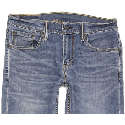 Levi's 511 Men Blue Straight Slim Stretch Jeans W30 L31