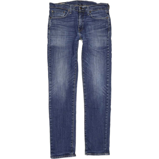 Levi's 511 Men Blue Straight Slim Stretch Jeans W32 L32