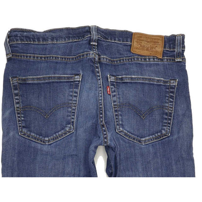 Levi's 511 Men Blue Straight Slim Stretch Jeans W32 L32