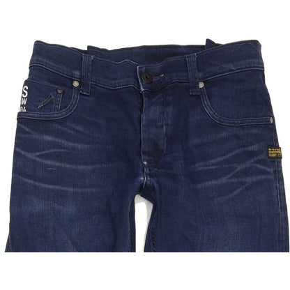 G-Star Men Blue Straight Regular Jeans W29 L34