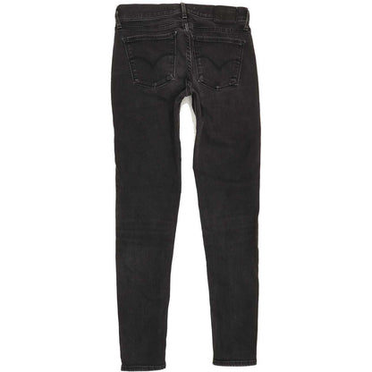Levi's 710 Super Women Black Skinny Slim Jeans W28 L28