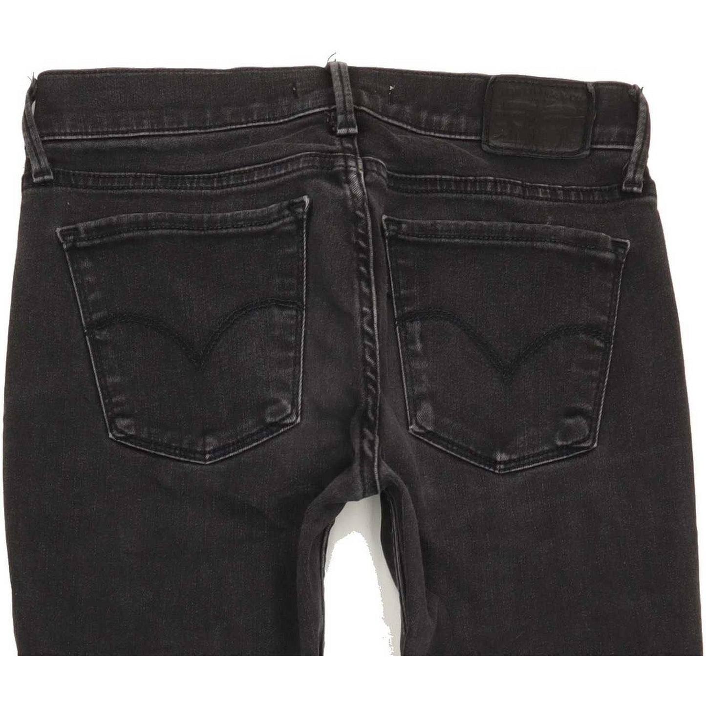 Levi's 710 Super Women Black Skinny Slim Jeans W28 L28