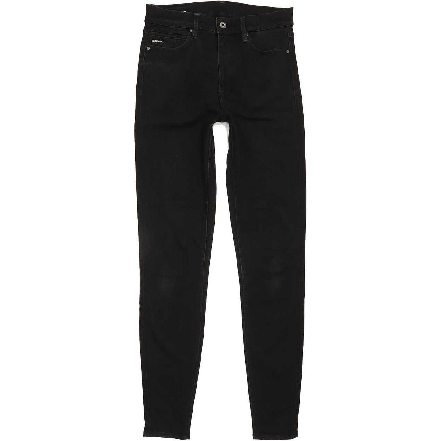 G-Star Shape High Super Black Skinny Slim Jeans High Waisted W30 L32