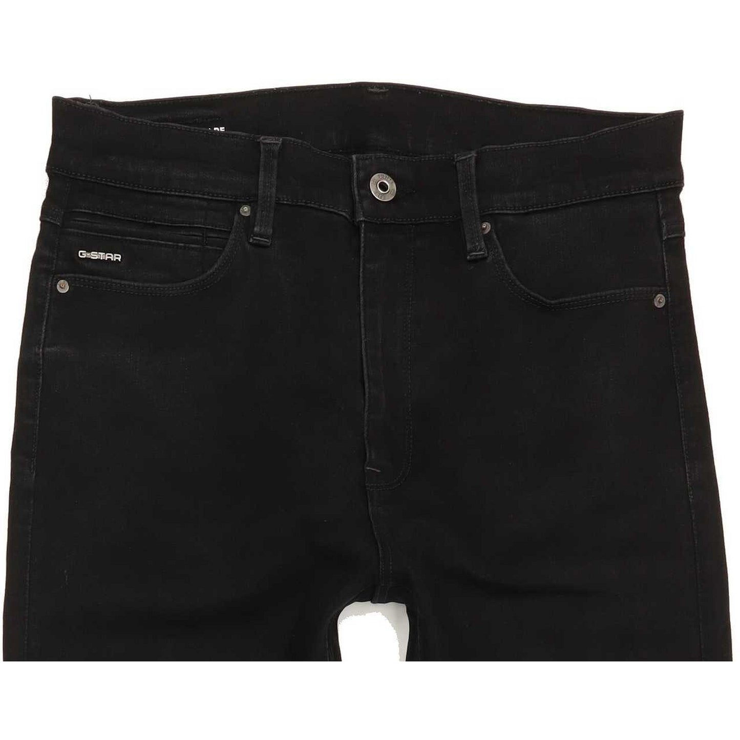 G-Star Shape High Super Black Skinny Slim Jeans High Waisted W30 L32