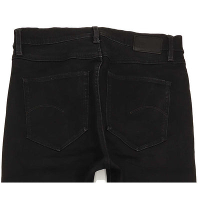 G-Star Shape High Super Black Skinny Slim Jeans High Waisted W30 L32