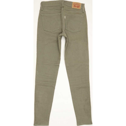 Levi's 710 Super Men Khaki Skinny Slim Stretch Jeans W25 L26