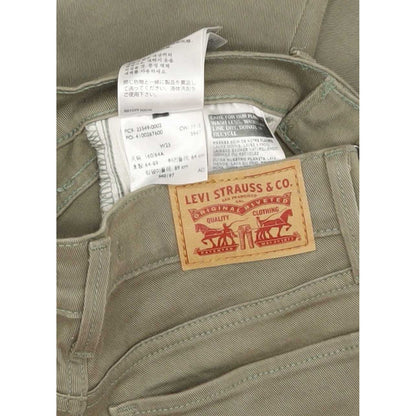 Levi's 710 Super Men Khaki Skinny Slim Stretch Jeans W25 L26