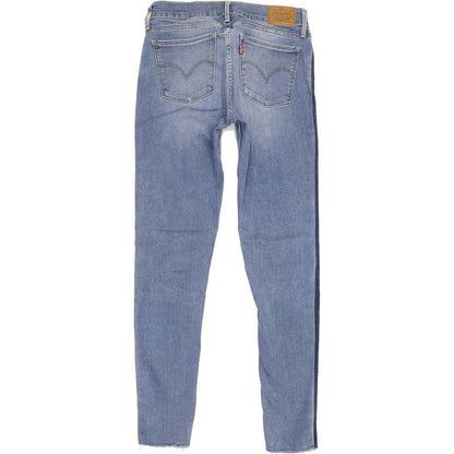 Levi's 710 Super Women Blue Skinny Slim Stretch Jeans W28 L28