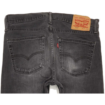 Levi's 510 Men Charcoal Skinny Slim Jeans W31 L33
