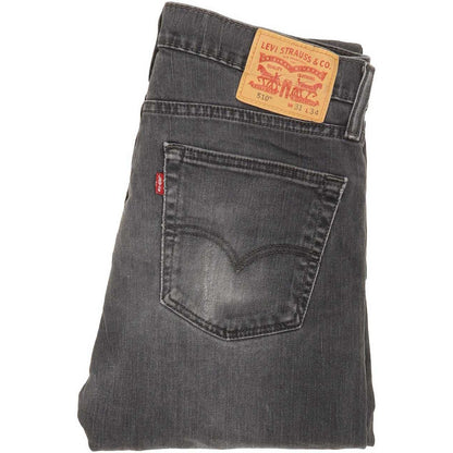 Levi's 510 Men Charcoal Skinny Slim Jeans W31 L33