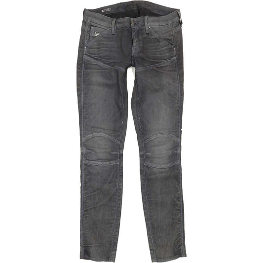 G-Star 5620 Mid Women Grey Skinny Slim Stretch Jeans W29 L32