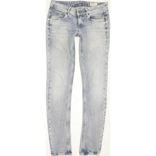 G-Star Women Blue Skinny Slim Jeans W28 L31