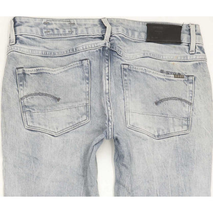 G-Star Women Blue Skinny Slim Jeans W28 L31