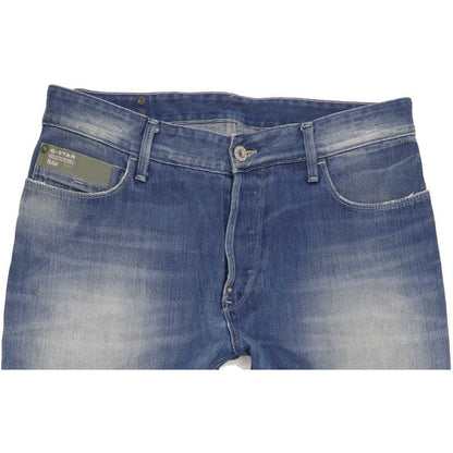G-Star Blades Men Blue Tapered Regular Jeans W34 L31