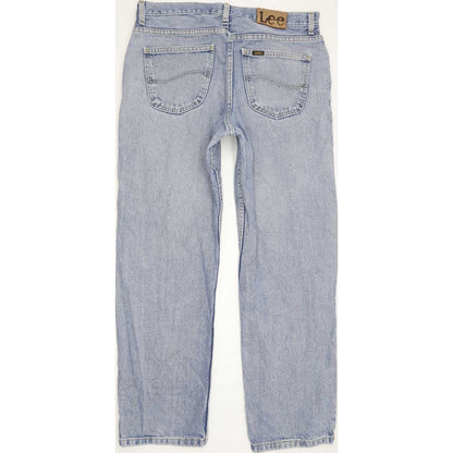 Lee Portland Men Blue Straight Regular Jeans W34 L30