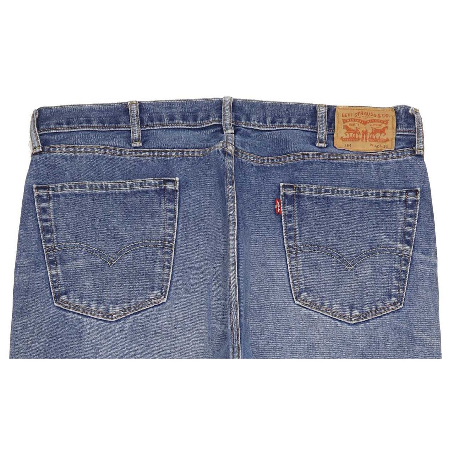 Levi's 751 Men Blue Straight Regular Jeans W40 L29