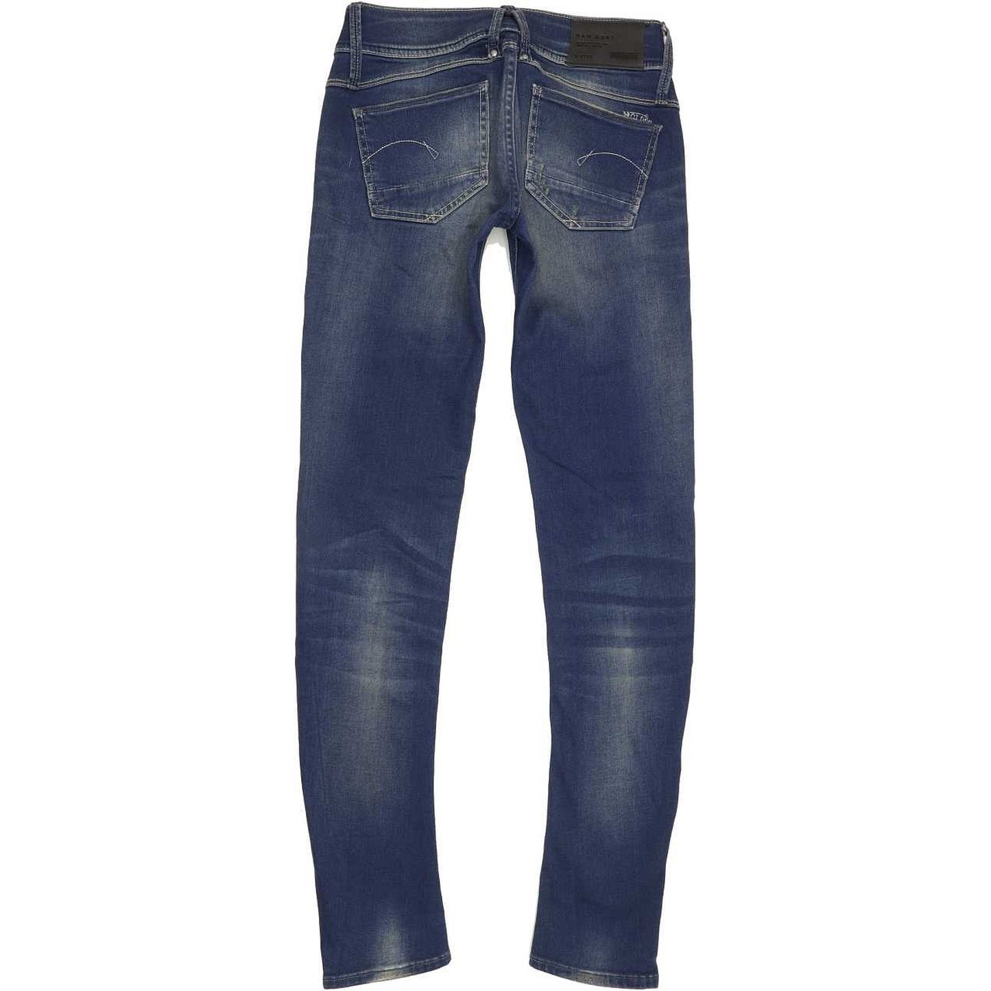G-Star Lynn Women Blue Straight Slim Stretch Jeans W26 L31