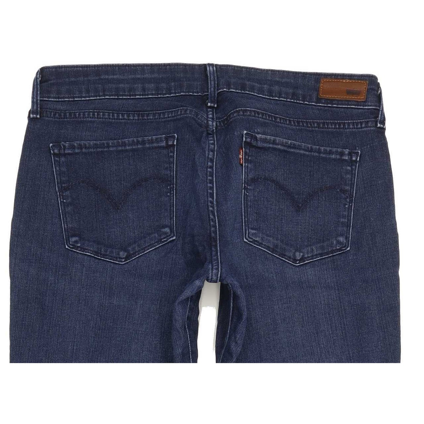Levi's Demi Curve Women Blue Straight Slim Stretch Jeans W30 L32