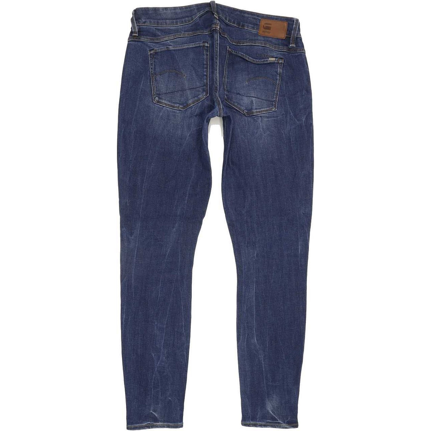 G-Star 3301 Low Women Blue Skinny Slim Stretch Jeans W30 L29